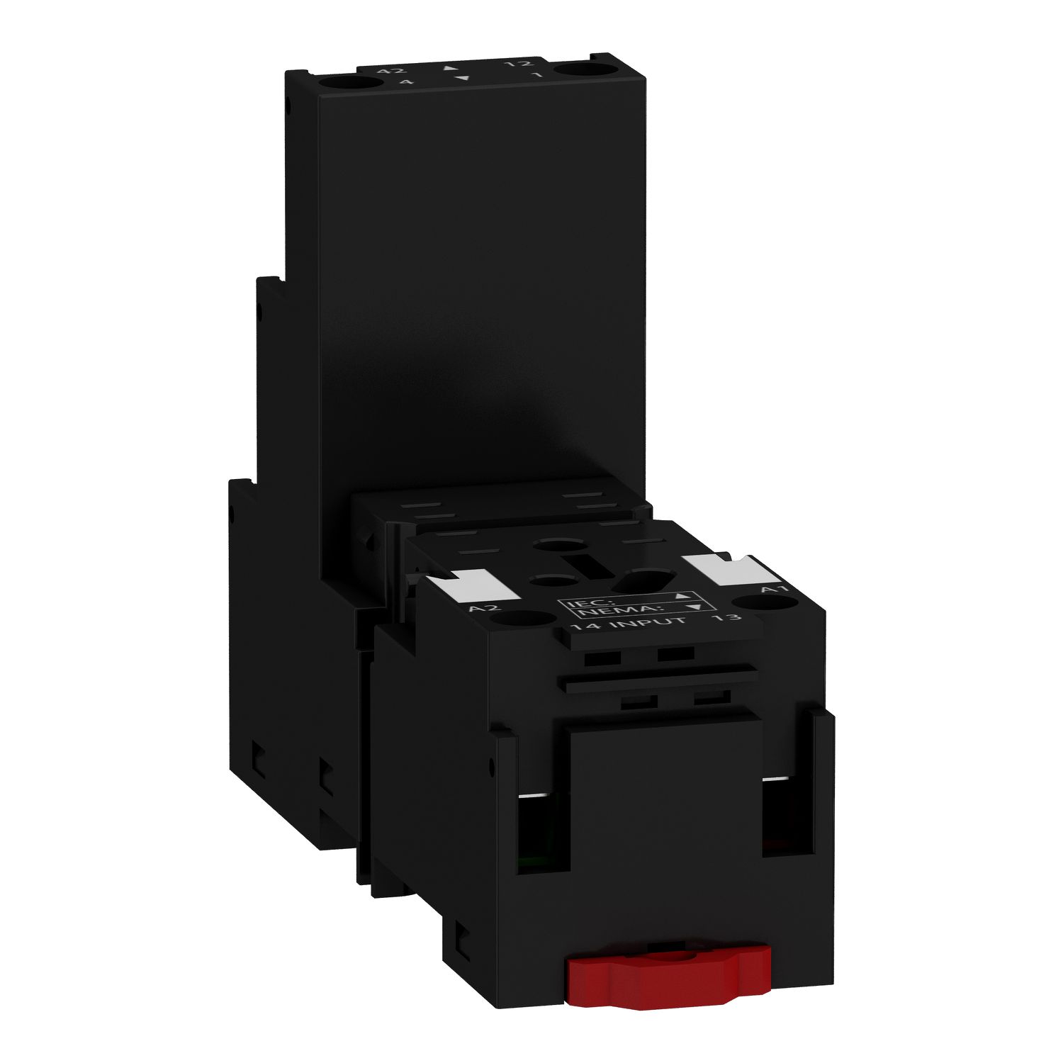 Picture of Socket for RXM2 relays, Harmony Timer Relays, screw connectors, separate contact