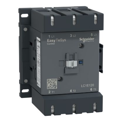 Picture of Contactor,Easy TeSys Control,LC1E,3P(3NO),AC-3,<=440V,120A,220V AC coil,50Hz