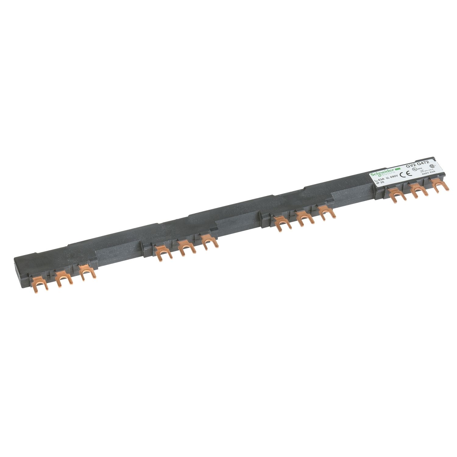 Picture of Linergy FT, Comb busbar, 63A, 4 tap-offs, 72mm pitch
