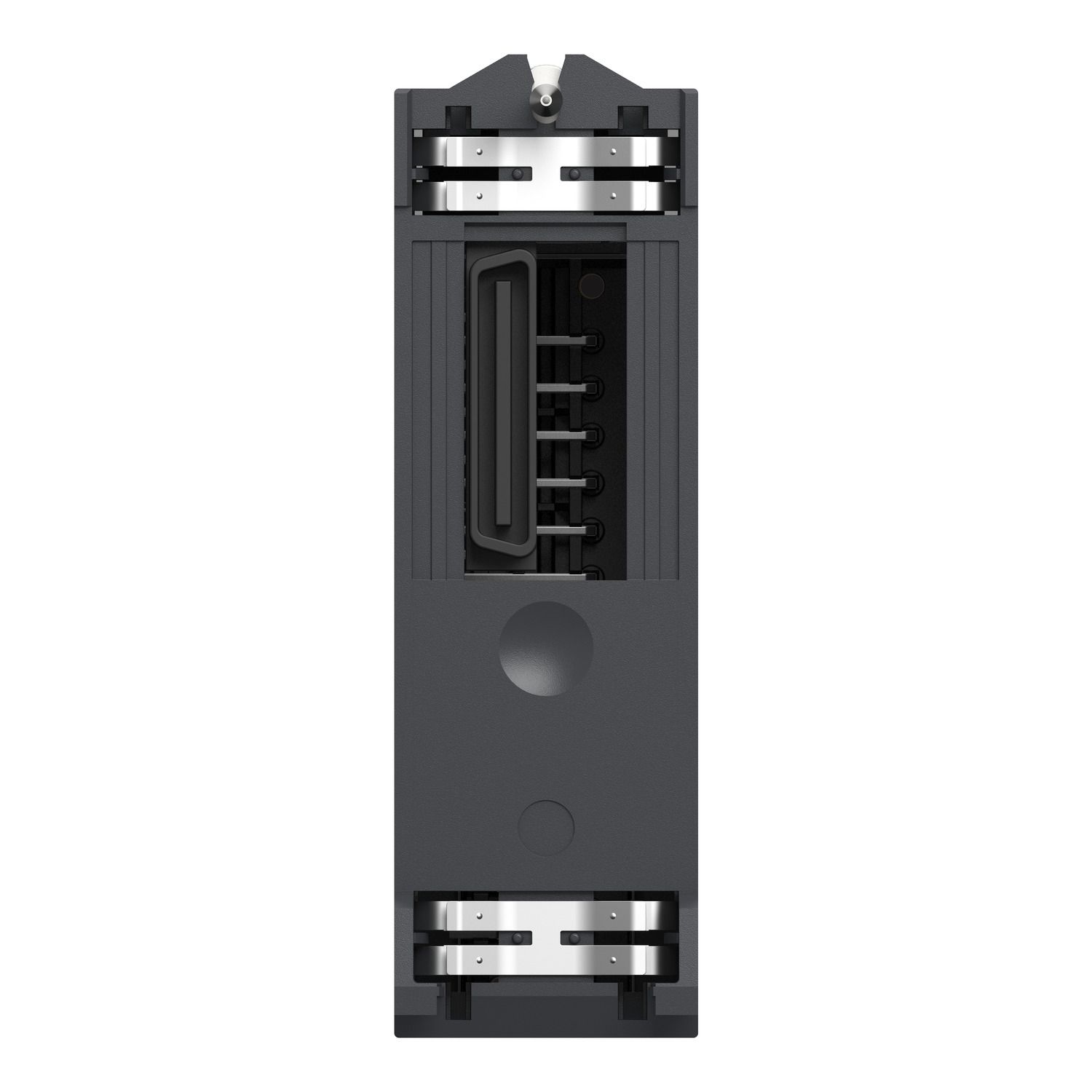 Picture of analog non isolated high level input module, Modicon X80, 8 inputs, 0 to 20mA, 4 to 20mA, 10V positive or negative