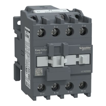 Picture of Contactor,Easy TeSys Control,LC1E,4P(4NO),AC-1 40A,230V