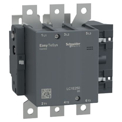 Picture of Contactor,Easy TeSys Control,LC1E,3P(3NO),AC-3,<=440V,250A,24V AC coil,50Hz