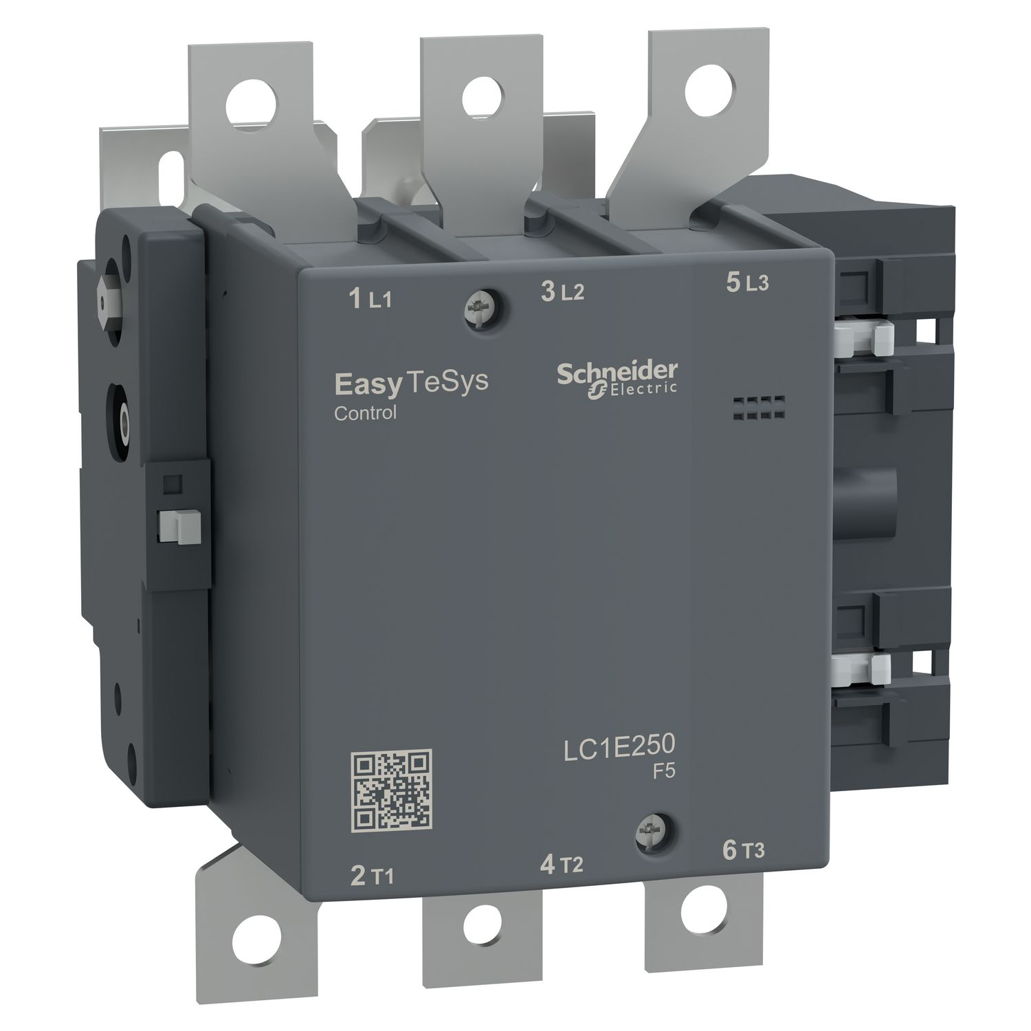 Picture of Contactor,Easy TeSys Control,LC1E,3P(3NO),AC-3,<=440V,250A,110V AC coil,50Hz