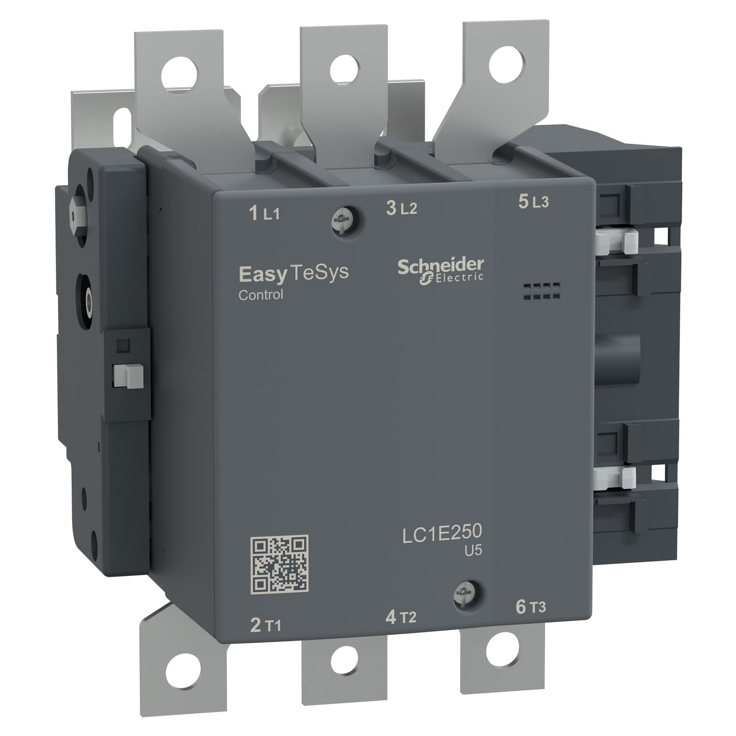 Picture of Contactor,Easy TeSys Control,LC1E,3P(3NO),AC-3,<=440V,250A,240V AC coil,50Hz