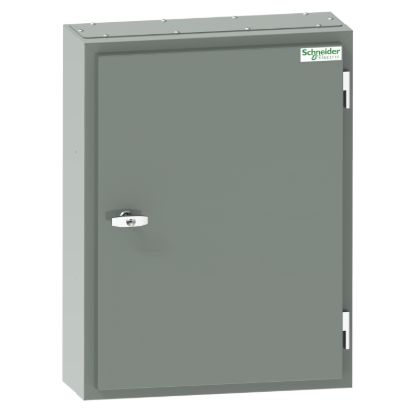 Picture of MD Isobar standard distribution board, Acti9, 24 poles, 250A main switch, 18mm, IP56, grey