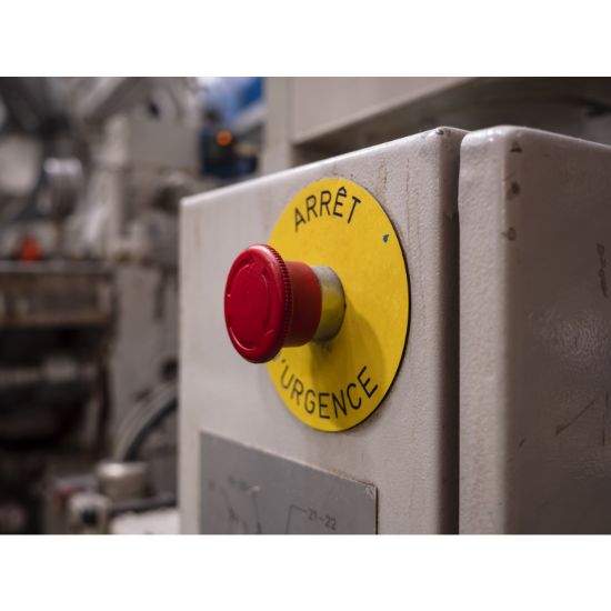 Picture of legend holder, Harmony XB4, 30 x 40mm, plastic, with legend 8 x 27mm, unmarked