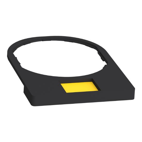 Picture of legend holder, Harmony XB4, 30 x 40mm, plastic, with legend 8 x 27mm, unmarked