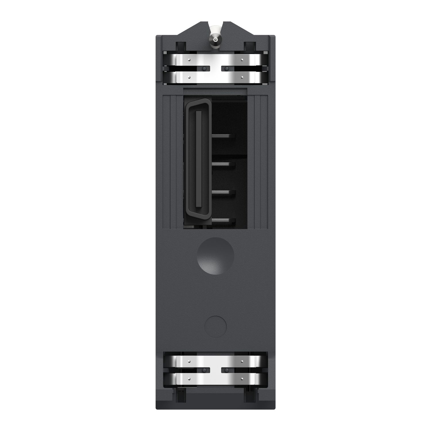 Picture of analog isolated high level output module, Modicon X80, 2 outputs, 0 to 20mA, 4 to 20mA, 10V positive or negative