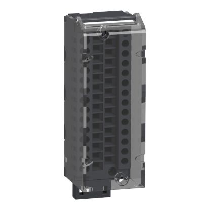 Picture of terminal block, Modicon X80, 28-pin removable caged, 1 x 0.34..1mm2