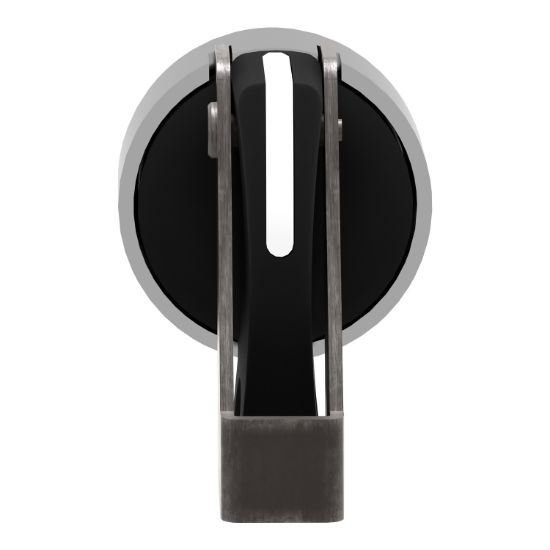 Picture of Head for selector switch, Harmony XB4, black, 22mm, 3 positions, stay put