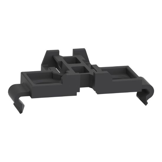 Picture of Clip on legend holder, Harmony XB4, plastic, black