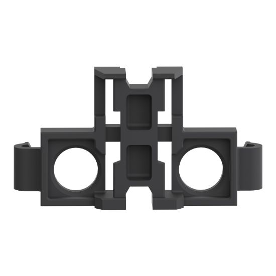 Picture of Clip on legend holder, Harmony XB4, plastic, black