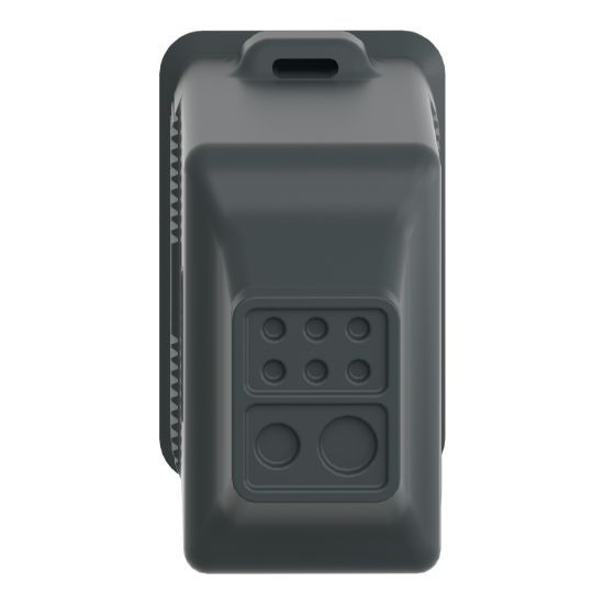 Picture of Protective boot, Harmony XB4, for contact blocks, plastic, black