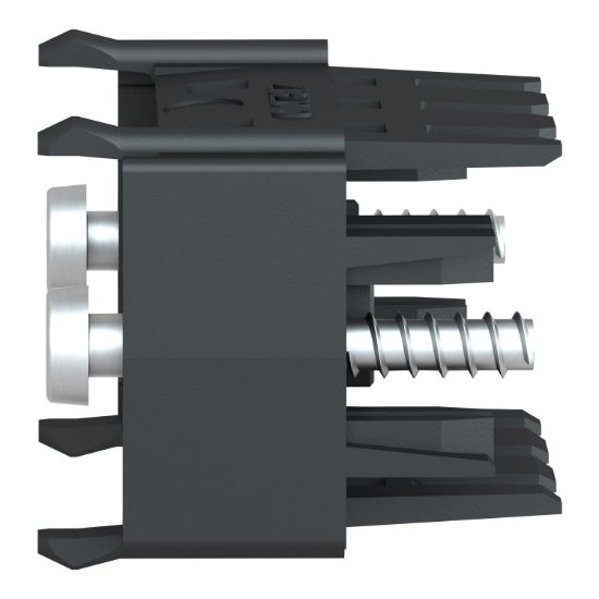 Picture of Adaptor, Harmony XB4, for electrical block, mounted on 1.6mm printed circuit board