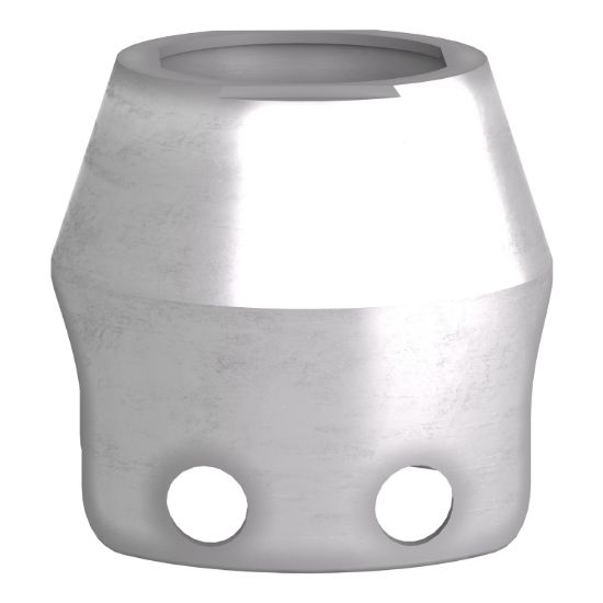 Picture of Padlockable guard for mushroom head 40mm, Harmony XB4, metal, chromium plated