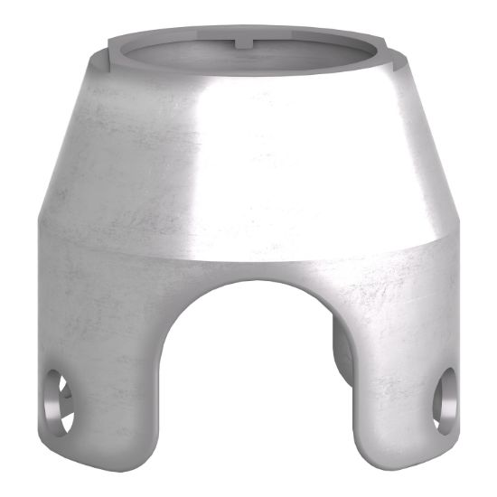 Picture of Padlockable guard for mushroom head 40mm, Harmony XB4, metal, chromium plated