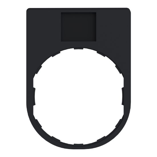 Picture of Legend holder 30x40mm, Harmony XB4, plastic, with legend 8x27mm, marked I