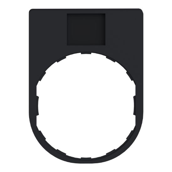 Picture of Legend holder 30x40mm, Harmony XB4, plastic, with legend 8x27mm, marked OFF