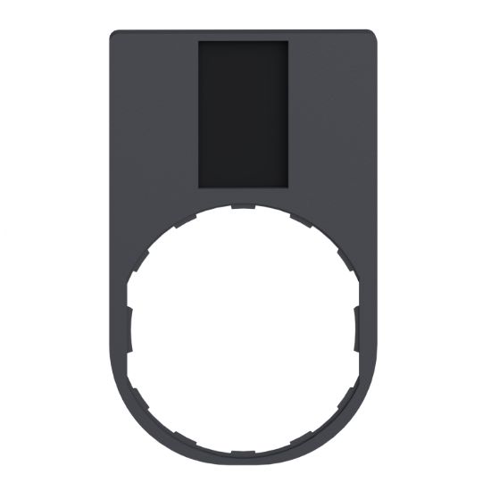 Picture of Legend holder 30x50mm, Harmony XB4, plastic, with legend 18x27mm, unmarked