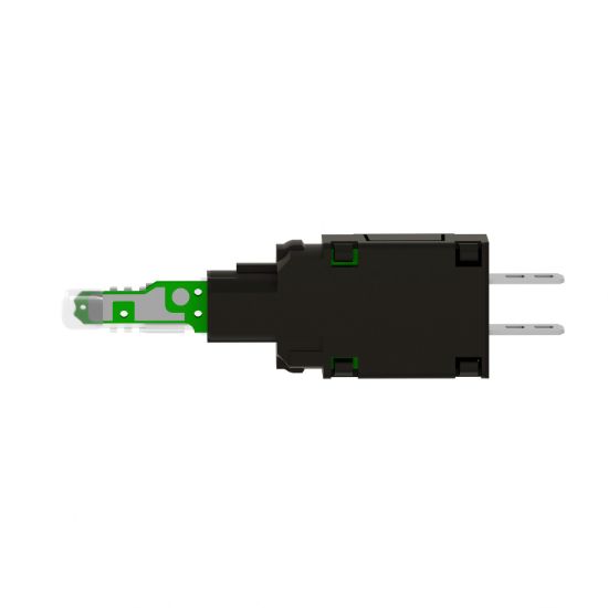 Picture of Complete body for pilot lights, Harmony XB6, white light block with body fixing collar with integral LED 12...24V