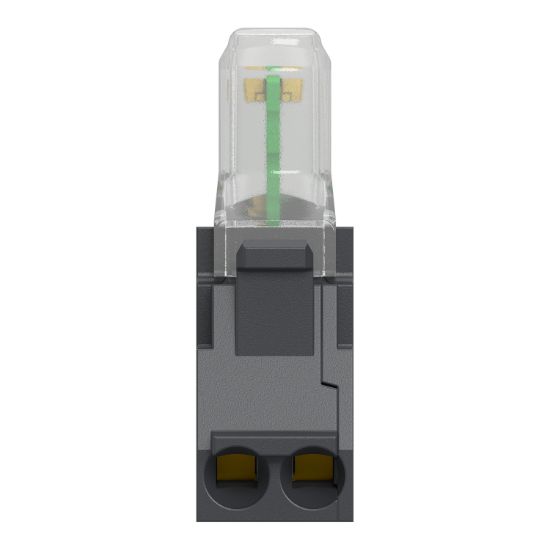 Picture of Light block, Harmony XB4, Harmony XB5, for head 22mm, universal LED, 110…120V AC, compact push in terminals