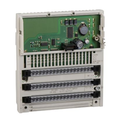 Picture of discrete I/O module Modicon Momentum - 10I / 8O relay