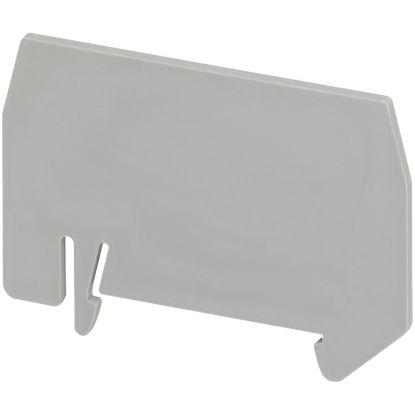 Picture of partition plate, Linergy TR terminals blocks, 2point, 2mm width, for spring/push-in terminals, grey