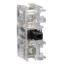 Picture of Contact block, Harmony XB4, push button ZC1, screw clamp terminals