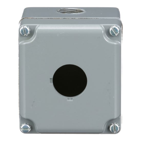 Picture of Empty enclosure control station, Harmony 9001K, Harmony 9001SK, aluminium, 1 cut out, 30mm