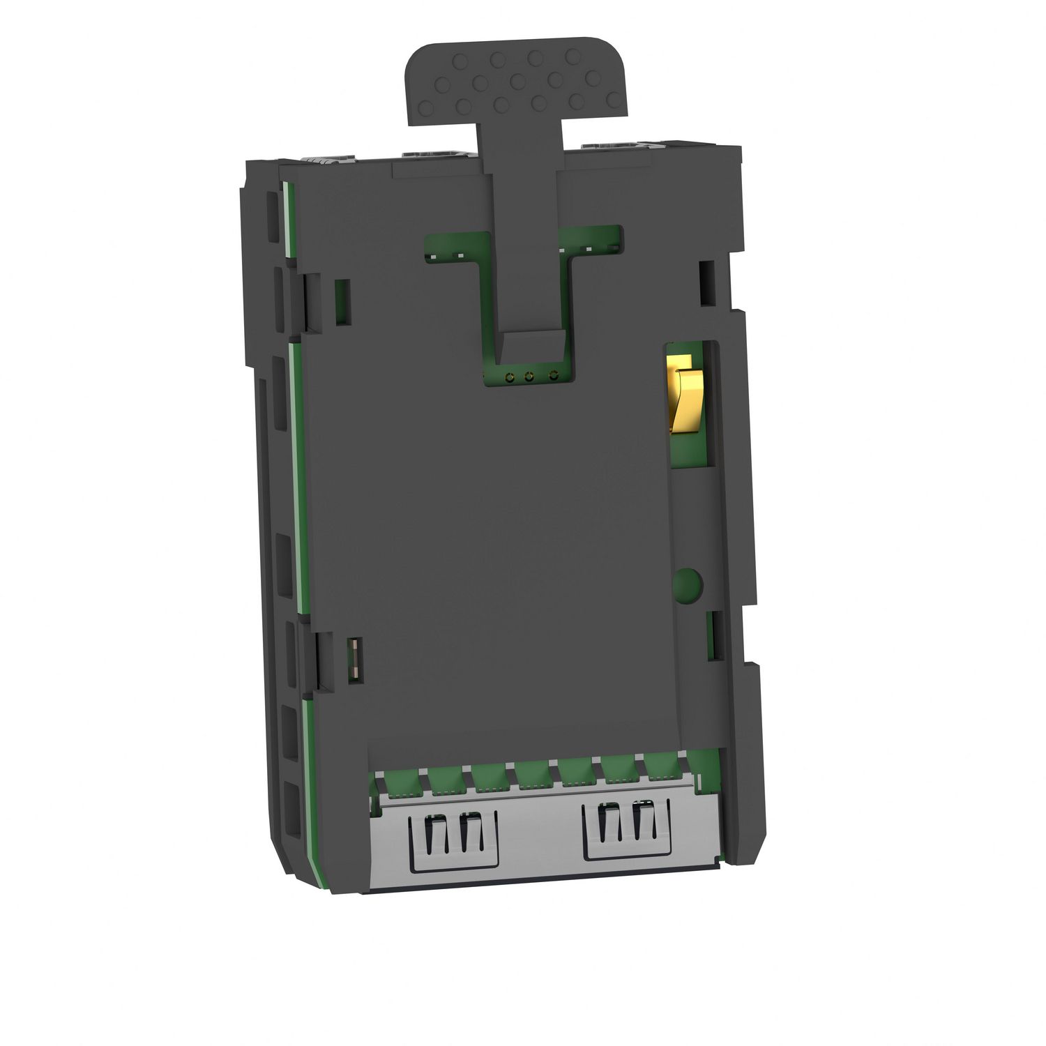 Picture of Modbus TCP communication module for ZBRN1, Harmony XB5R, 2 Ethernet RJ45 connectors
