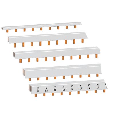 Picture of comb busbar - 3 poles + N - 100 A - L = 24 x 18 mm