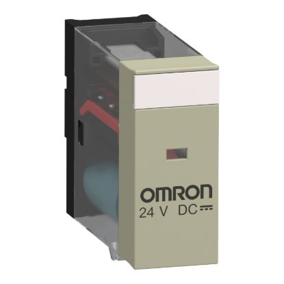 Picture of plug-in electromechanical relay - 12.5 mm - 24 V DC - 1 CO