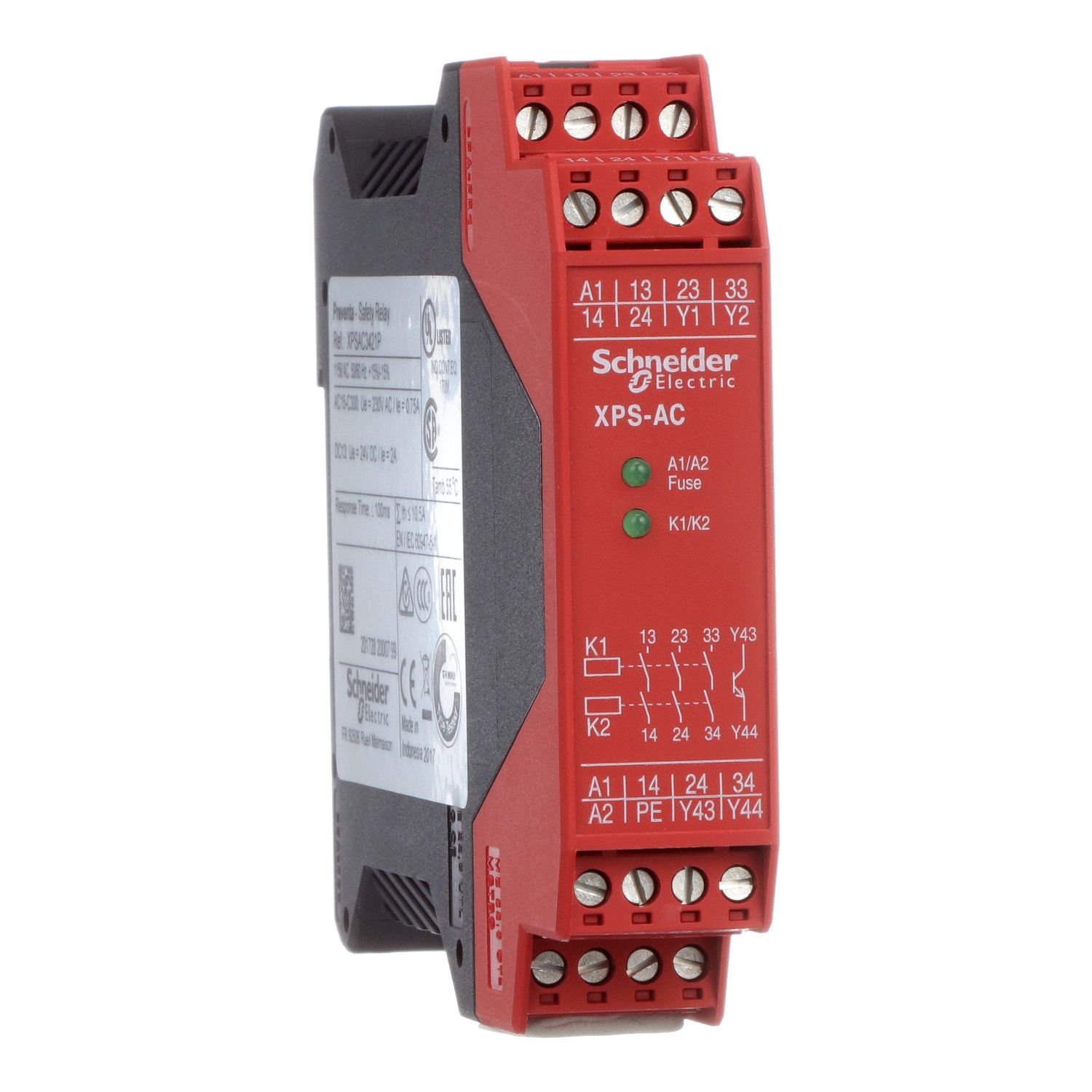 Picture of module XPSAC - Emergency stop - 115 V AC