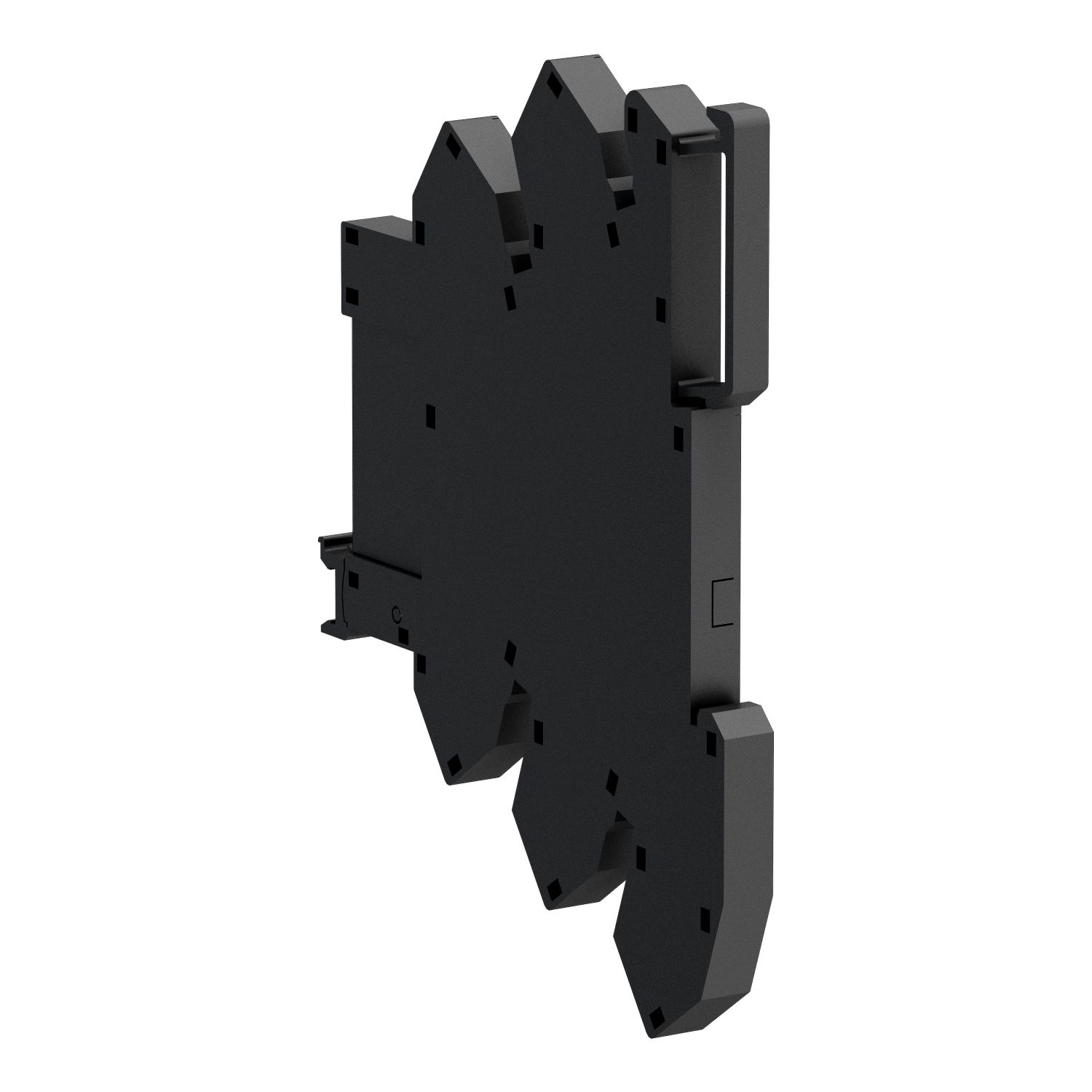 Picture of Slim interface relay pre assembled, Harmony Electromechanical Relays, 6A, 1CO, with LED, spring terminals, 230V AC DC
