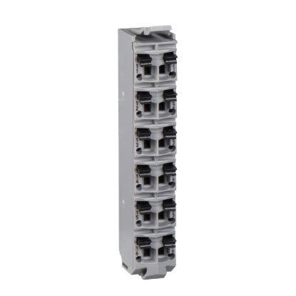 Picture of Modicon TM5, terminal block, 12 contacts, black, quantity 1