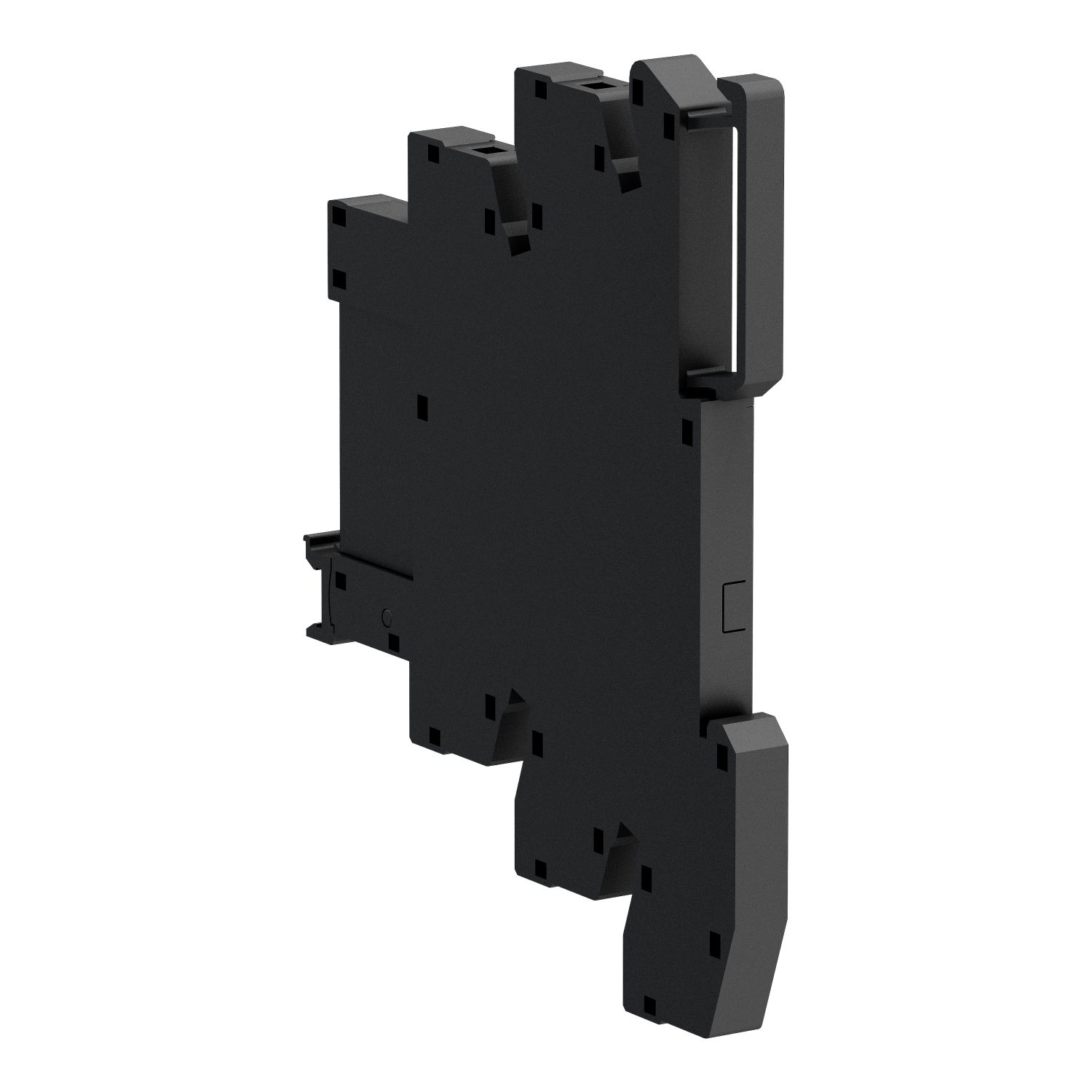 Picture of Slim interface relay pre assembled, Harmony Electromechanical Relays, 6A, 1CO, with LED, screw connectors, 12V AC DC