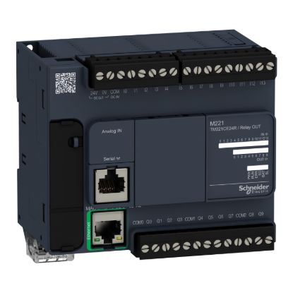 Picture of Logic controller, Modicon M221, 24 IO relay Ethernet