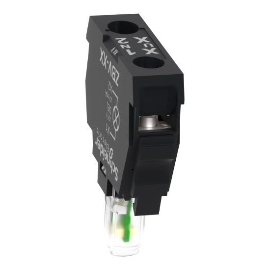 Picture of Light block, Harmony XB4, Harmony XB5, for head 22mm, universal LED, screw clamp terminals, 230...240V AC