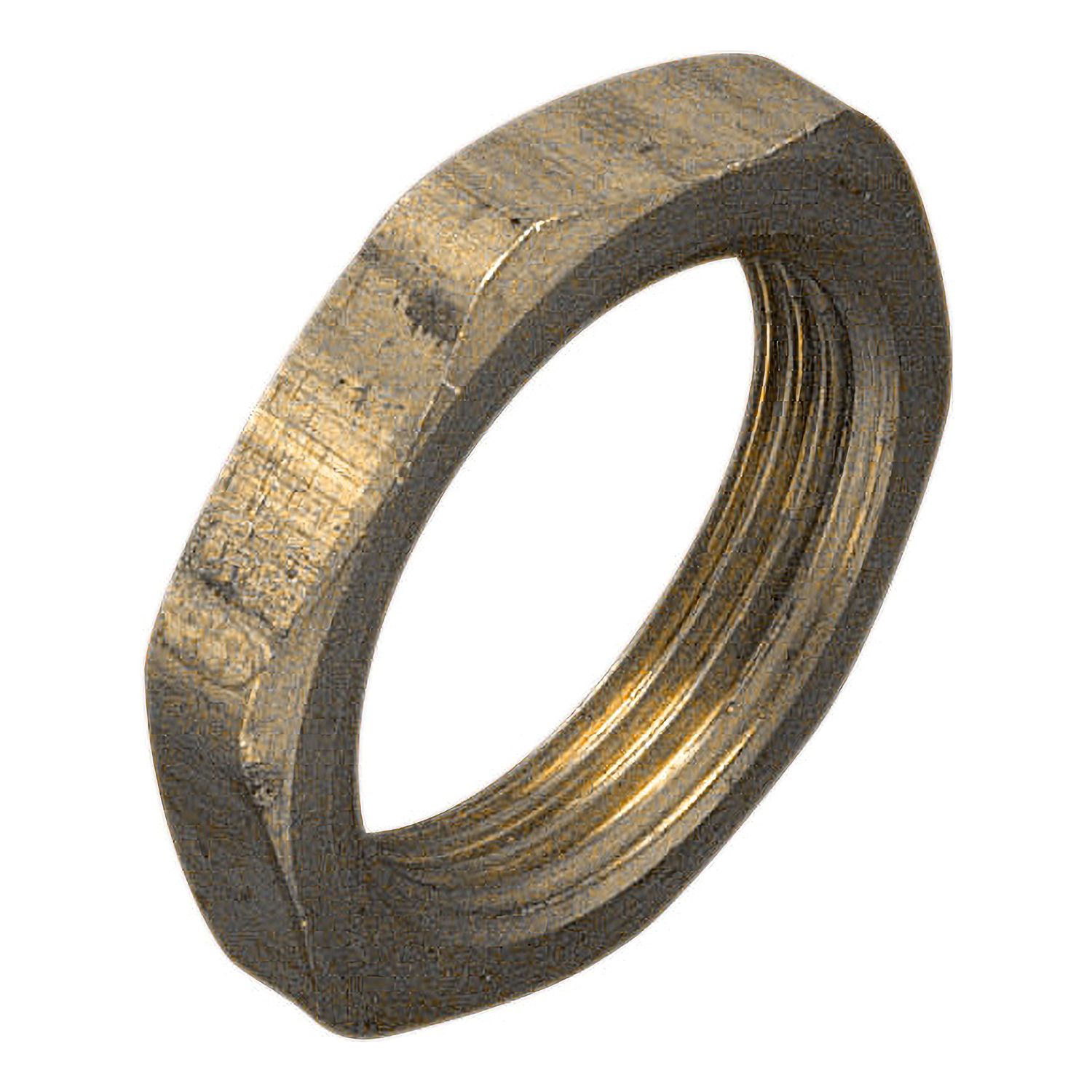 Picture of Machined Brass, Clipsal - Cable Management, Steel Couplings, 25mm Brass Locknut