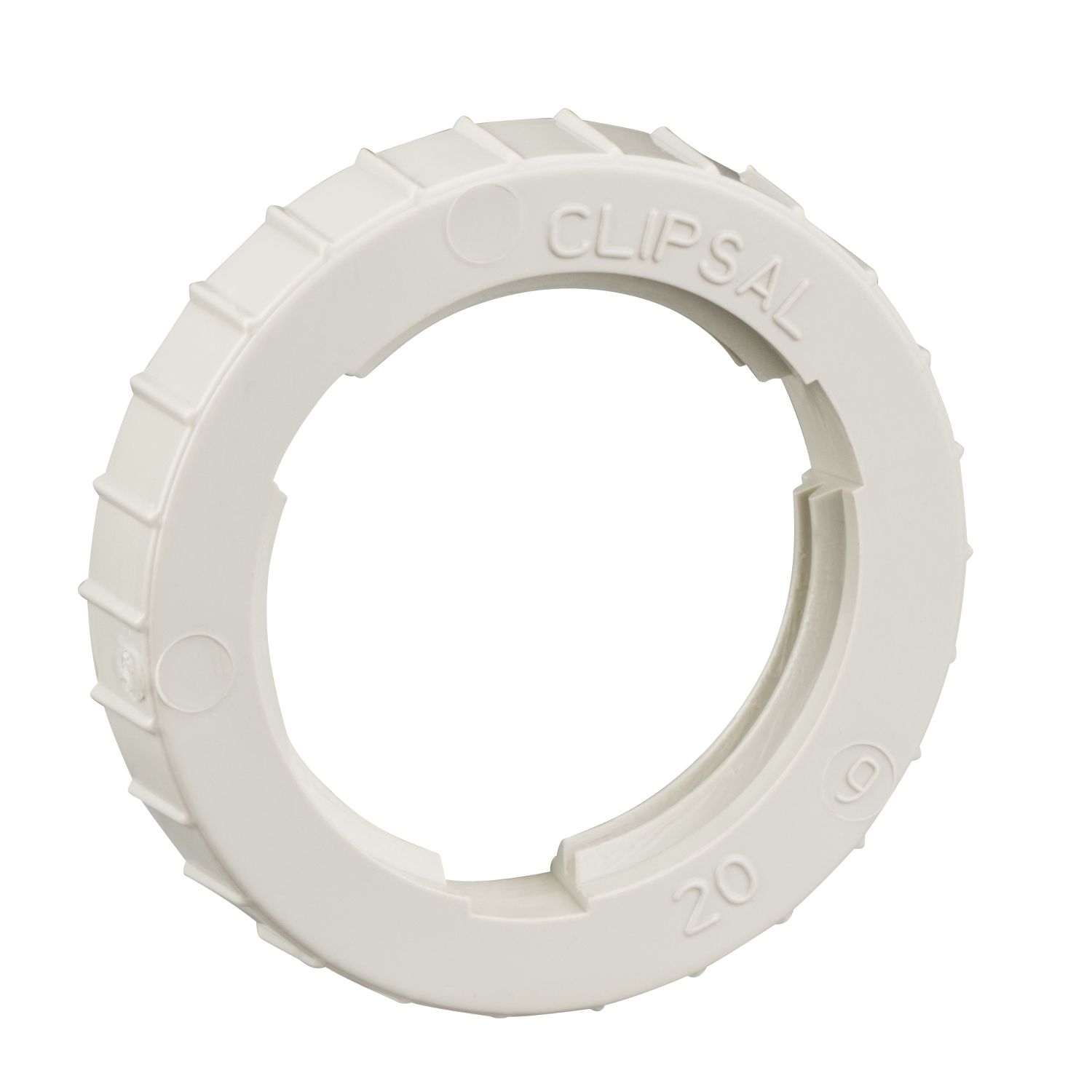 Picture of Screwed Lock Ring, Clipsal - Cable Management, PVC, 20mm