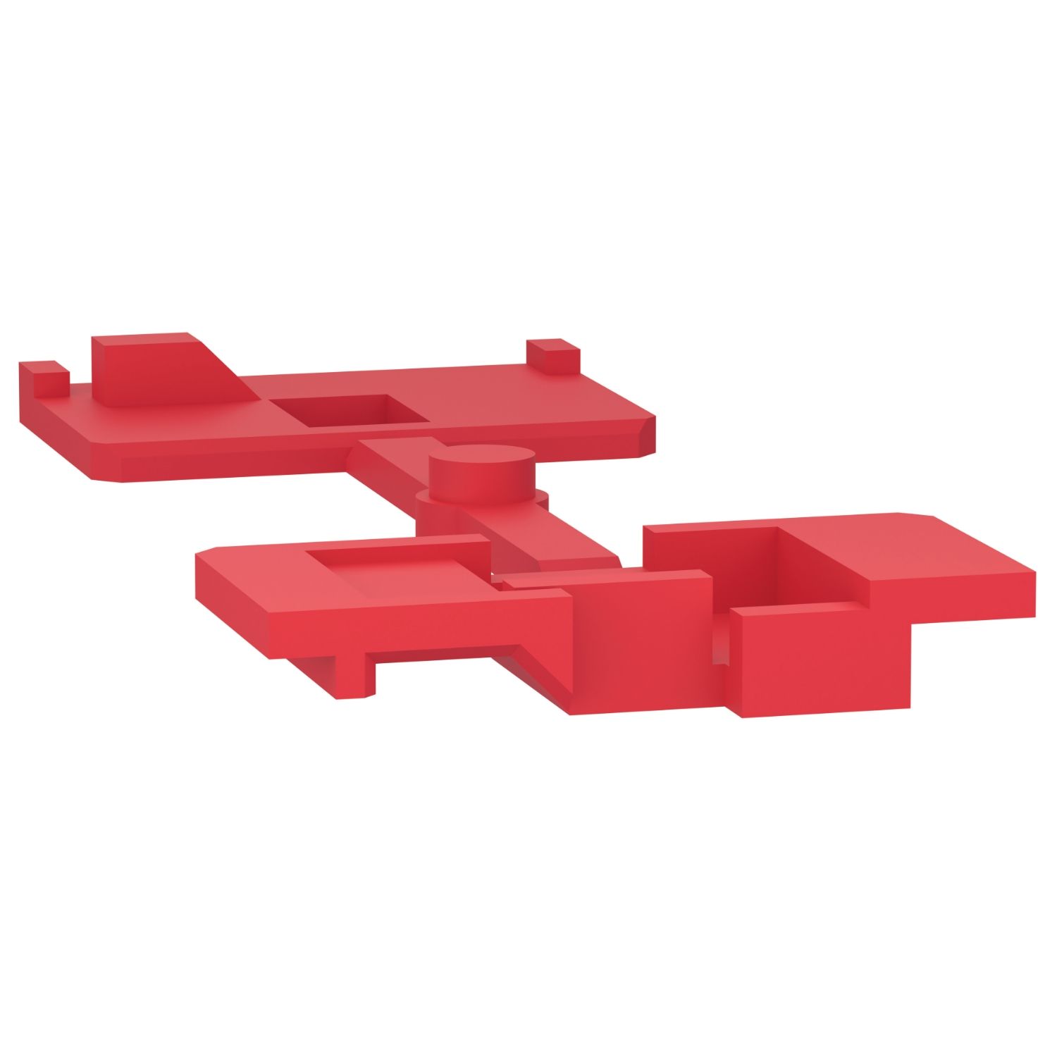 Picture of Interlocking device, Canalis KN, outlet and tap off unit, red colour