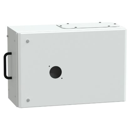 Picture of Tap off unit, Canalis KS 100A to 1000A, for ComPacT NSX100/160 with extended rotary handle, 160A, 3L+N+PE, IP55, RAL9001