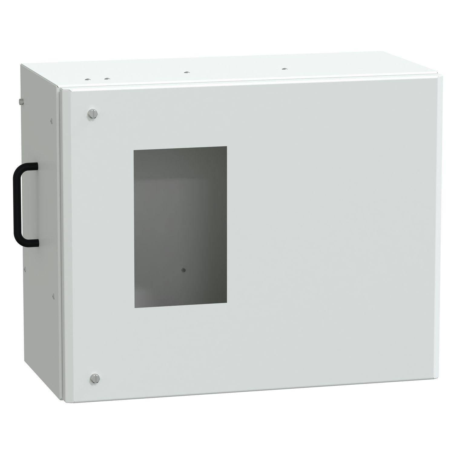 Picture of Tap off unit, Canalis KS 100A to 1000A, for ComPacT NSX100/160 with electrical handle, 160A, 3L+N+PE, IP55, RAL9001
