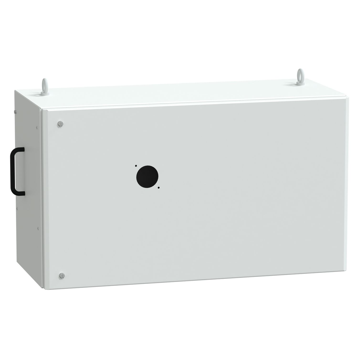 Picture of Tap off unit, Canalis KS 500A to 1000A, for ComPacT NSX400 with extended rotary handle, 400A, 3L+N+PE, IP55, RAL9001