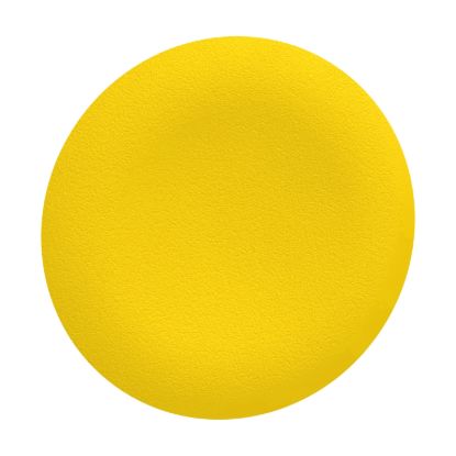 Picture of Antimicrobial plain cap, Harmony XB5, Harmony XB4, yellow, for flush mounted push button
