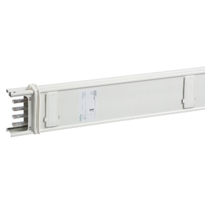 Picture of Vertical distribution length, Canalis KSA250, aluminium, 160/250A, fixed length 2.5m, 4 outlets, 3L+N+PE, white RAL9001