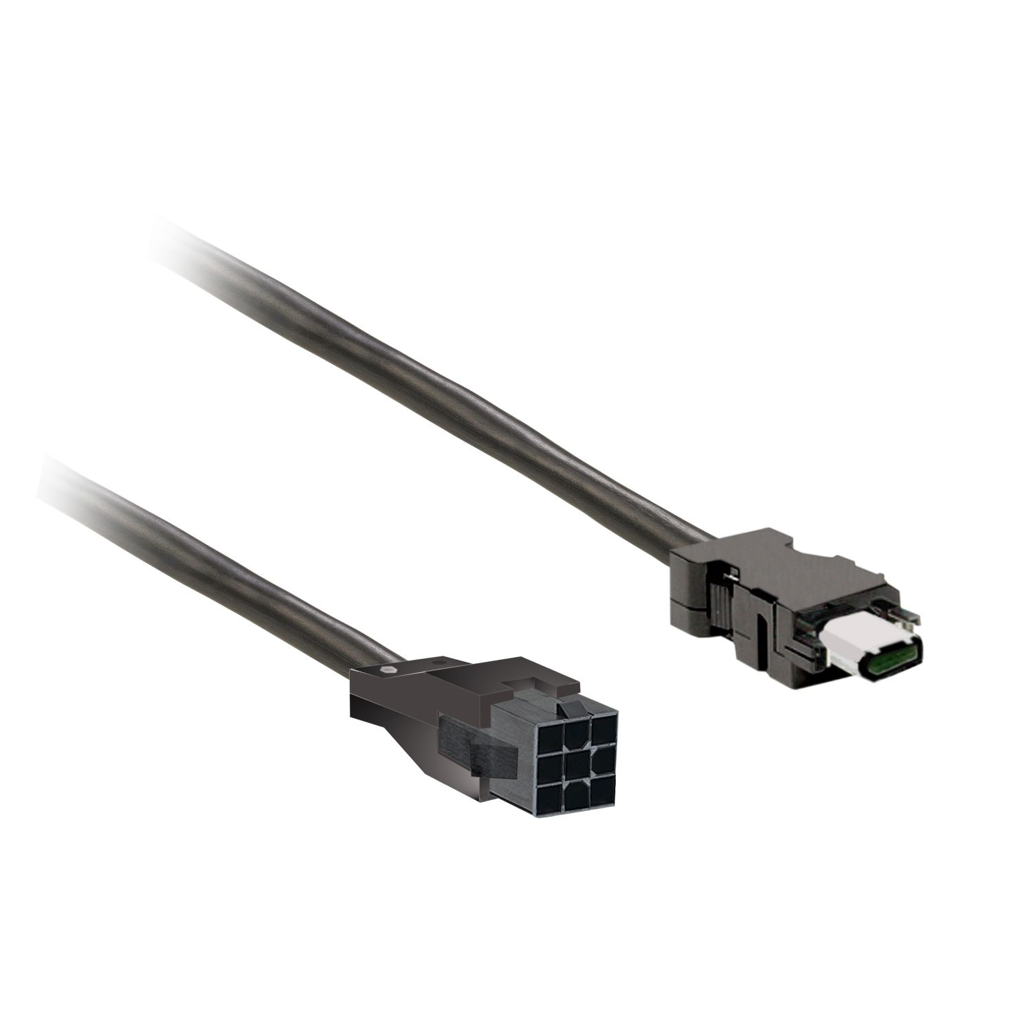 Picture of power cable 5m shielded 4x 0,82mm², BCH2 leads connection
