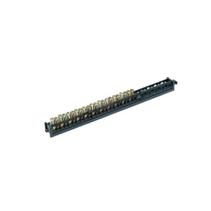 Picture of distribution terminal block - 80 A - 22 holes