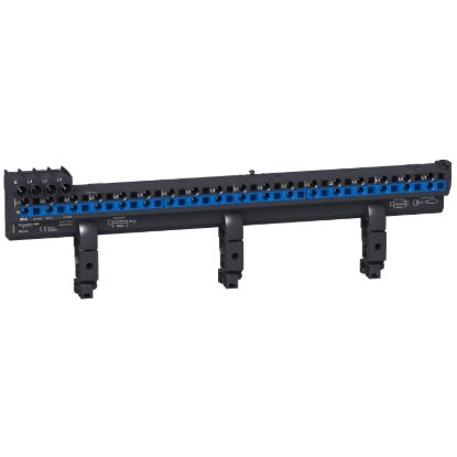 Picture of Linergy FM - distribution block - 80 A - W=24 modules 36 holes quick connect
