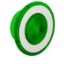 Picture of Mushroom button, Harmony 9001K, Harmony 9001SK, snap-in plastic, green, 41mm, for illuminated push-button